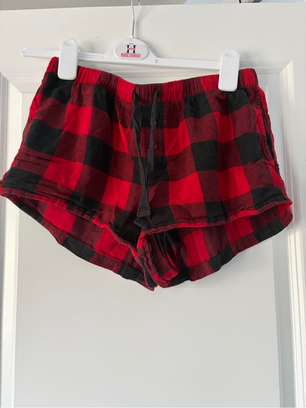 Target Buffalo Plaid Red and Black Women's Lounge Shorts